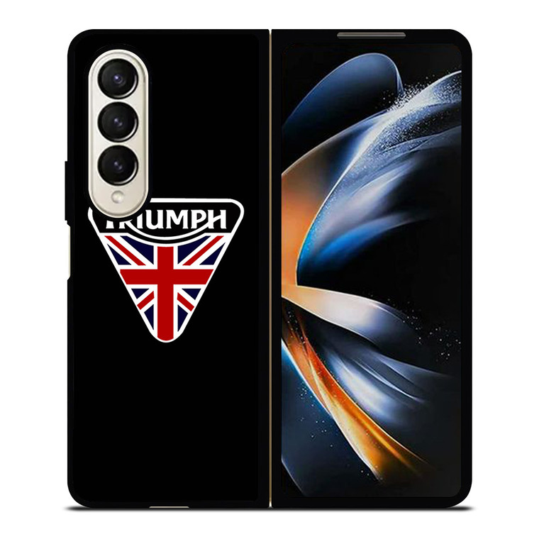 TRIUMPH BRITISH MOTORCYCLE Samsung Galaxy Z Fold 4 Case Cover