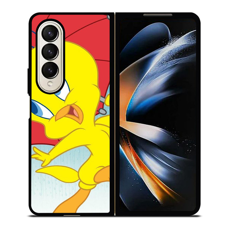 TWEETY BIRD AND UMBRELLA Samsung Galaxy Z Fold 4 Case Cover TWEETY BIRD AND UMBRELLA Samsung Galaxy Z Fold 4 Case Cover