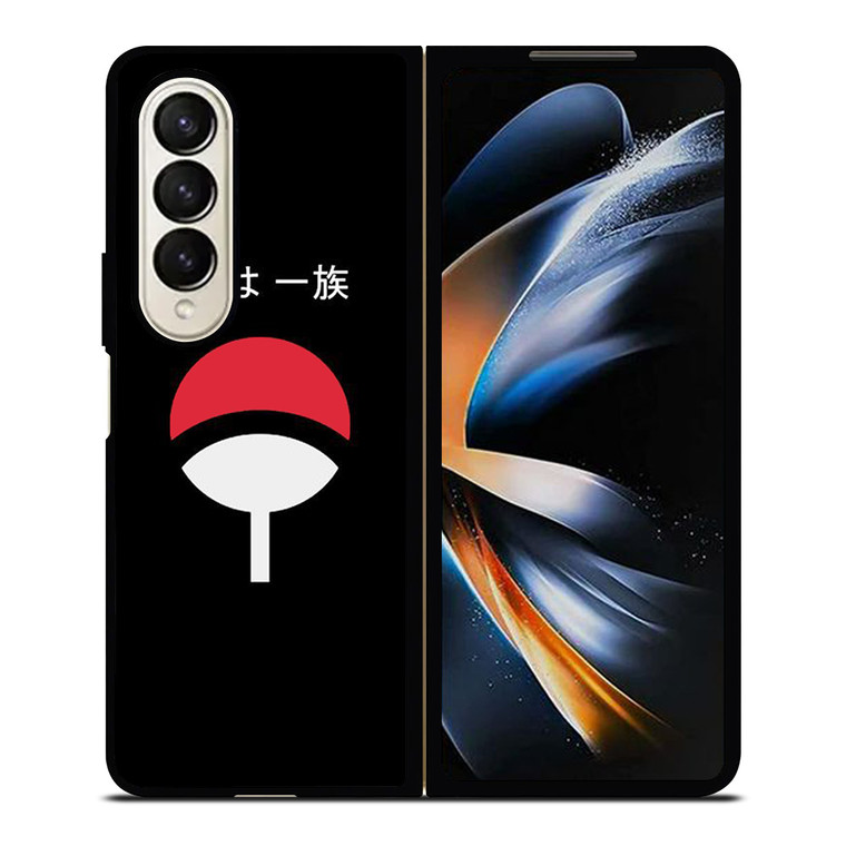 UCHIHA CLAN LOGO MINIMALIST Samsung Galaxy Z Fold 4 Case Cover