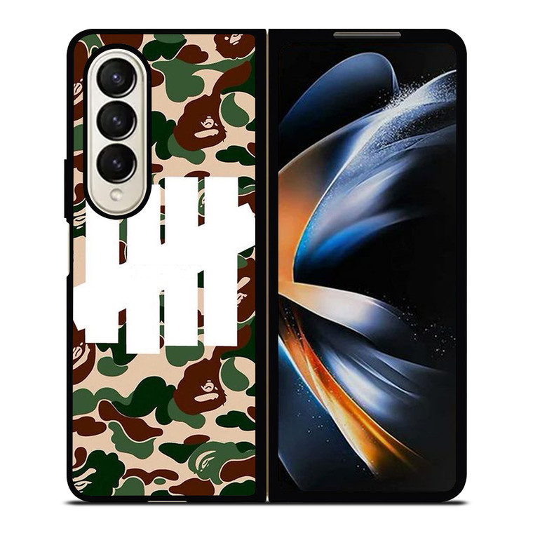 UNDEFEATED BAPE CAMO Samsung Galaxy Z Fold 4 Case Cover UNDEFEATED BAPE CAMO Samsung Galaxy Z Fold 4 Case Cover