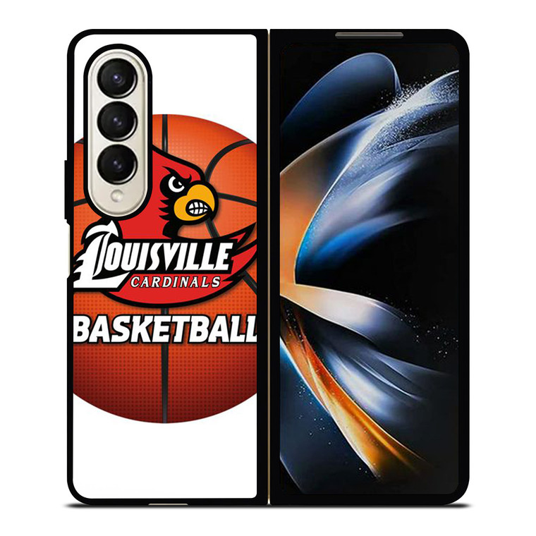UNIVERSITY OF LOUISVILLE CARDINALS BASKETBALL Samsung Galaxy Z Fold 4 Case Cover