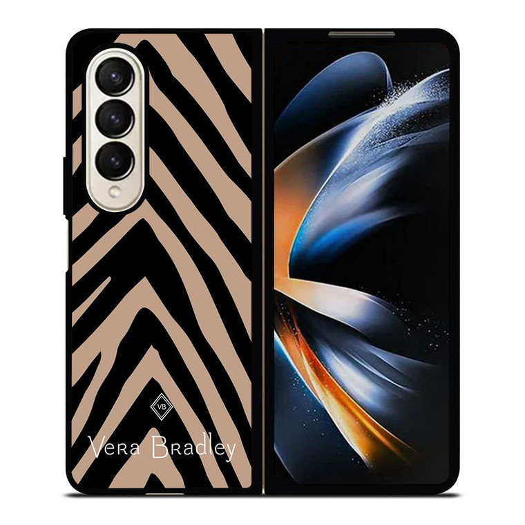 VERA BRADLEY ZEBRA PATTERN Samsung Galaxy Z Fold 4 Case Cover