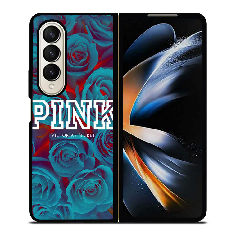 VICTORIA SECRET ROSE BLUE Samsung Galaxy Z Fold 4 Case Cover