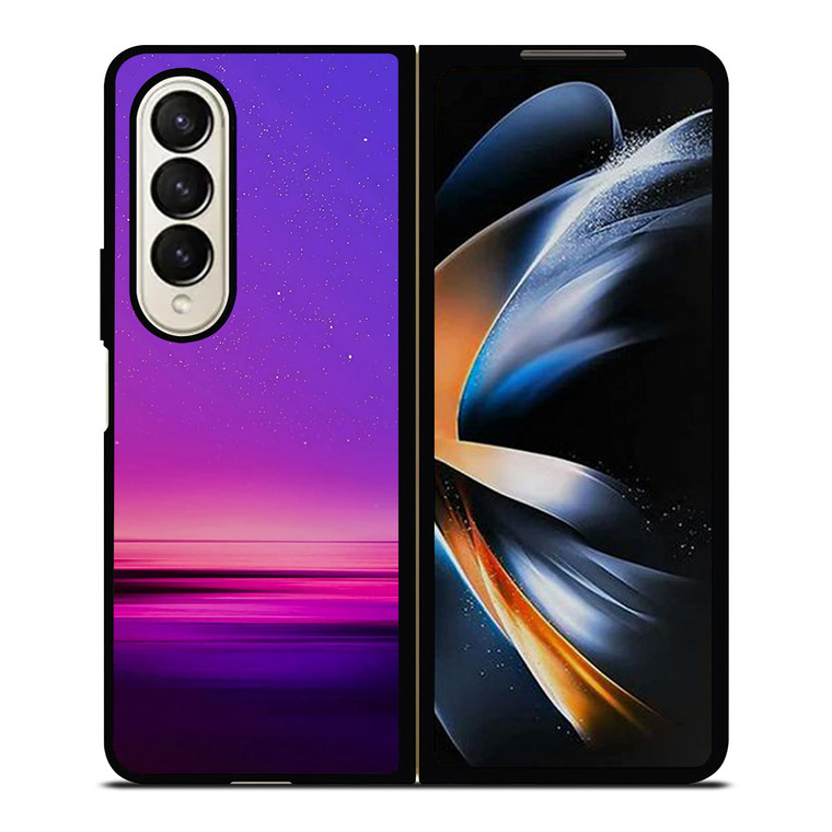 VIOLET SKY AND SEA Samsung Galaxy Z Fold 4 Case Cover