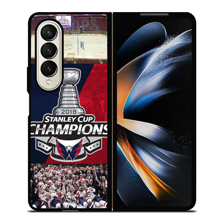 WASHINGTON CAPITALS CHAMPIONS Samsung Galaxy Z Fold 4 Case Cover
