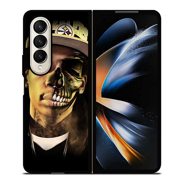 WIZ KHALIFA FACE SKULL Samsung Galaxy Z Fold 4 Case Cover WIZ KHALIFA FACE SKULL Samsung Galaxy Z Fold 4 Case Cover