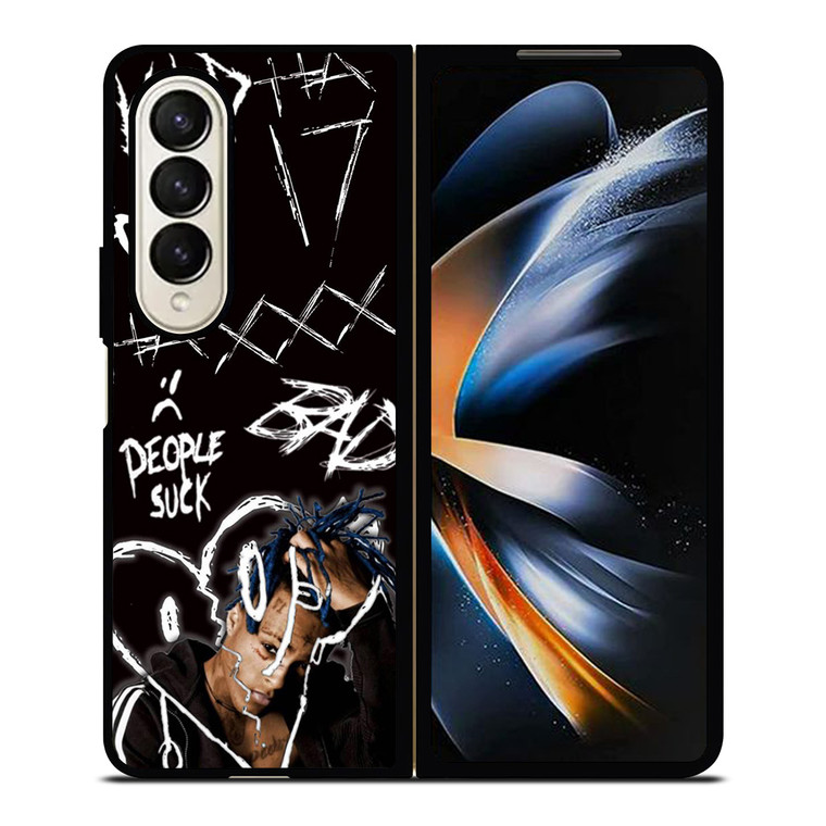 XXXTENTACION RAPPER PEOPLE SUCK Samsung Galaxy Z Fold 4 Case Cover