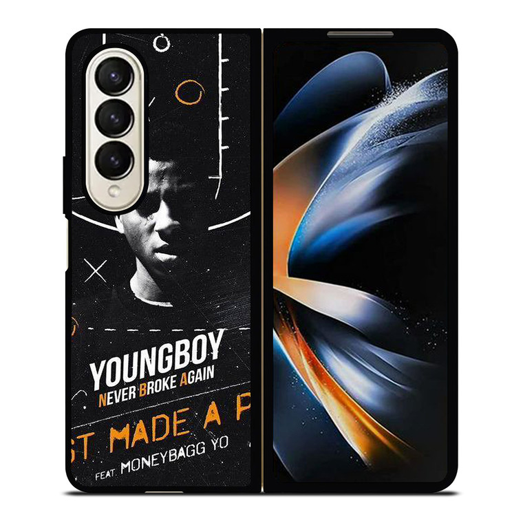 YOUNGBOY NBA RAPPER 3 Samsung Galaxy Z Fold 4 Case Cover