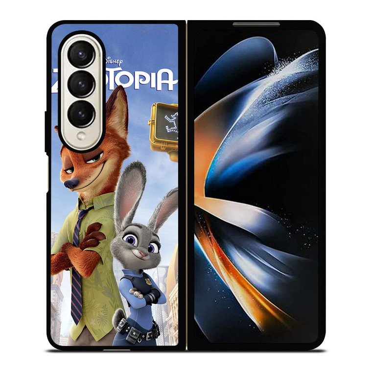 ZOOTOPIA NICK AND JUDY DISNEY Samsung Galaxy Z Fold 4 Case Cover