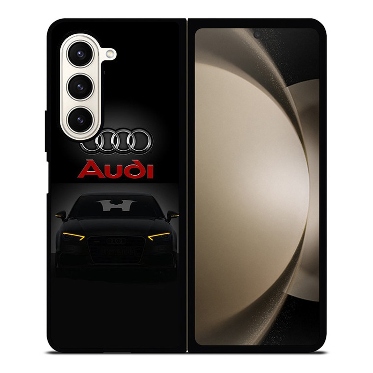 AUDI CAR LOGO Samsung Galaxy Z Fold 5 Case Cover