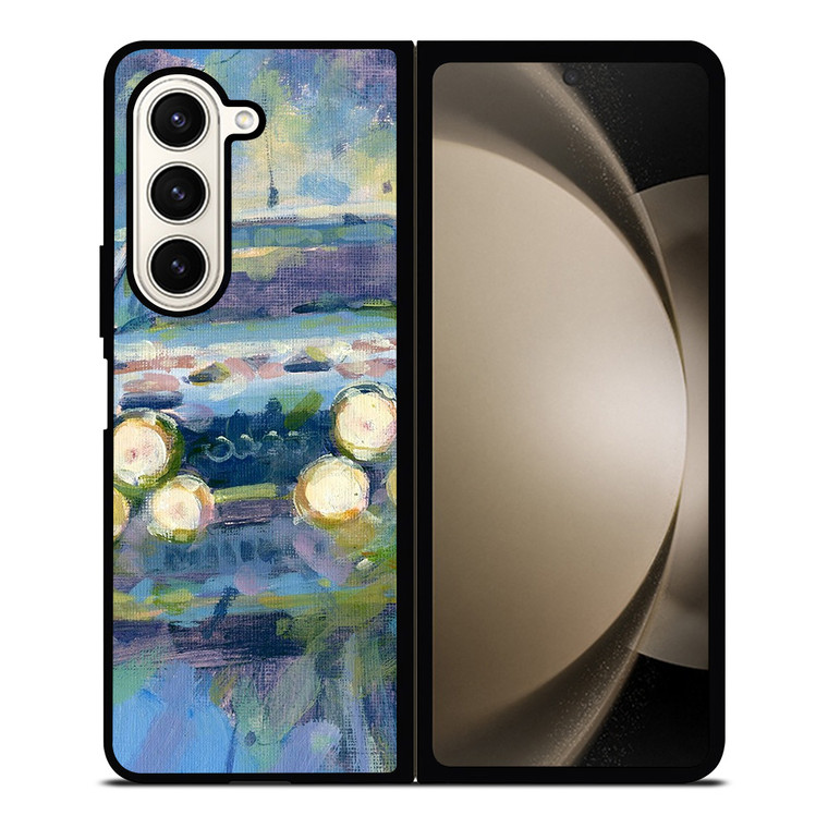 AUDI CAR PAINTING ART Samsung Galaxy Z Fold 5 Case Cover