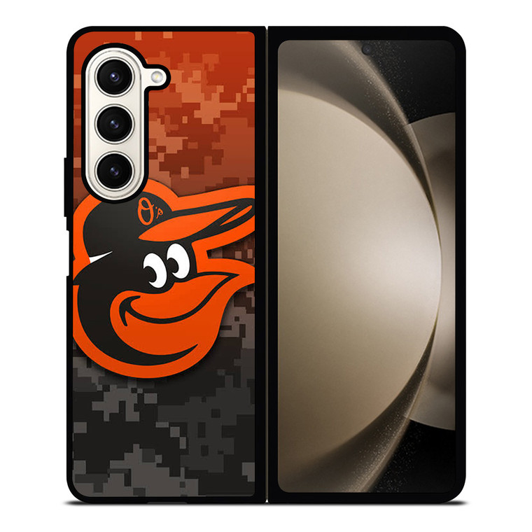 BALTIMORE ORIOLES ICON Samsung Galaxy Z Fold 5 Case Cover BALTIMORE ORIOLES ICON Samsung Galaxy Z Fold 5 Case Cover