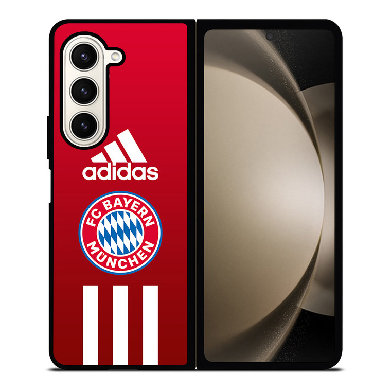 BAYERN MUNCHEN FC ADIDAS STRIPES Samsung Galaxy Z Fold 5 Case Cover