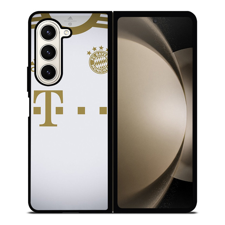 BAYERN MUNCHEN LOGO AWAY JERSEY FOOTBALL Samsung Galaxy Z Fold 5 Case Cover