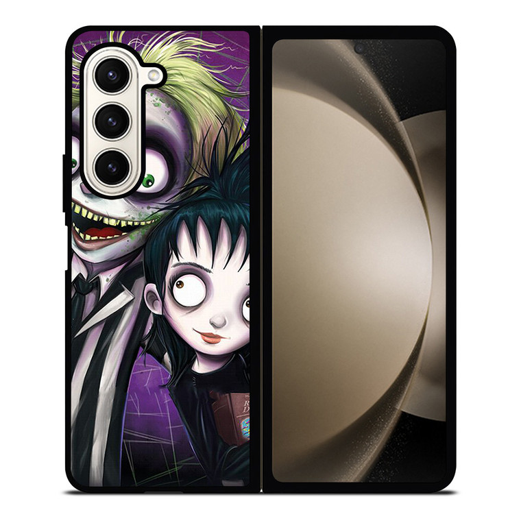 BEETLEJUICE TIM BURTON CARTOON 2 Samsung Galaxy Z Fold 5 Case Cover