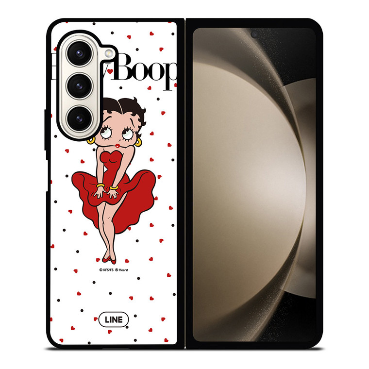 BETTY BOOP POLKADOT Samsung Galaxy Z Fold 5 Case Cover