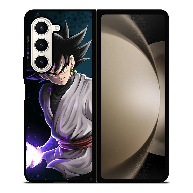 BLACK GOKU DRAGON BALL SUPER ANIME MANGA Samsung Galaxy Z Fold 5 Case Cover