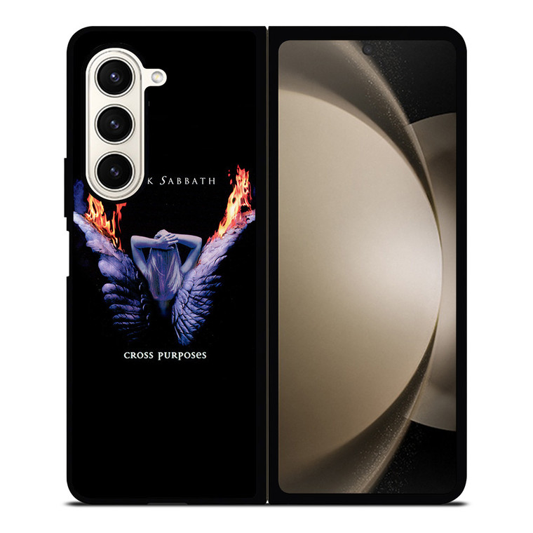 BLACK SABBATH CROSS PURPOSE ALBUM ART Samsung Galaxy Z Fold 5 Case Cover
