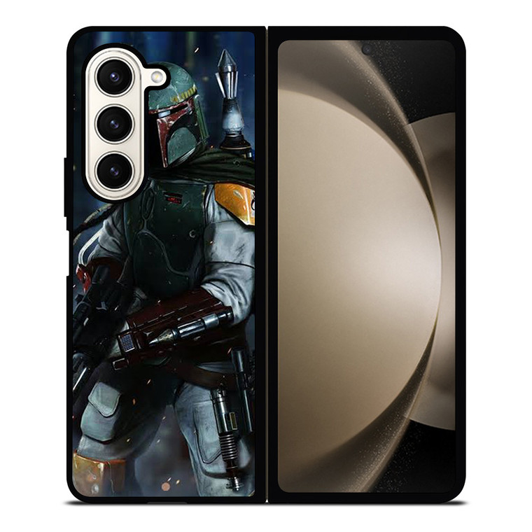 BOBA FETT STAR WARS Samsung Galaxy Z Fold 5 Case Cover