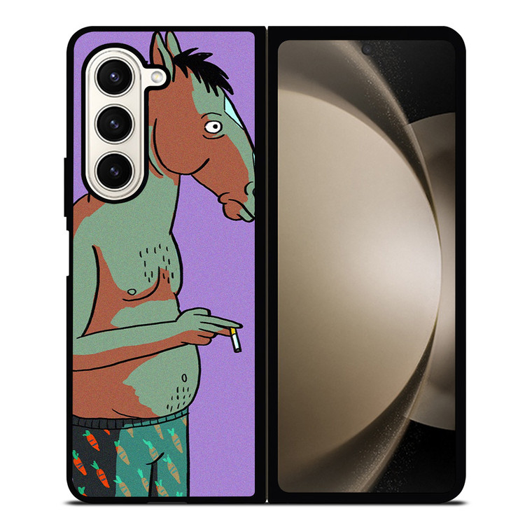 BOJACK HORSEMAN SMOKING Samsung Galaxy Z Fold 5 Case Cover