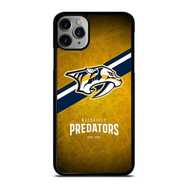 NASHVILLE PREDATORS LOGO 2 iPhone 11 Pro Max Case Cover