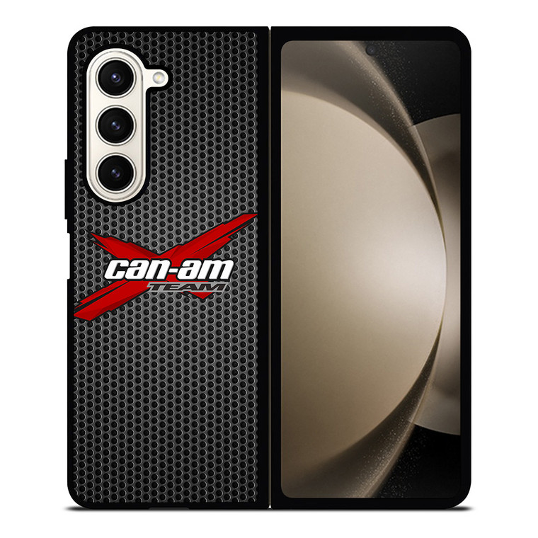 CAN AM X TEAM METAL LOGO Samsung Galaxy Z Fold 5 Case Cover