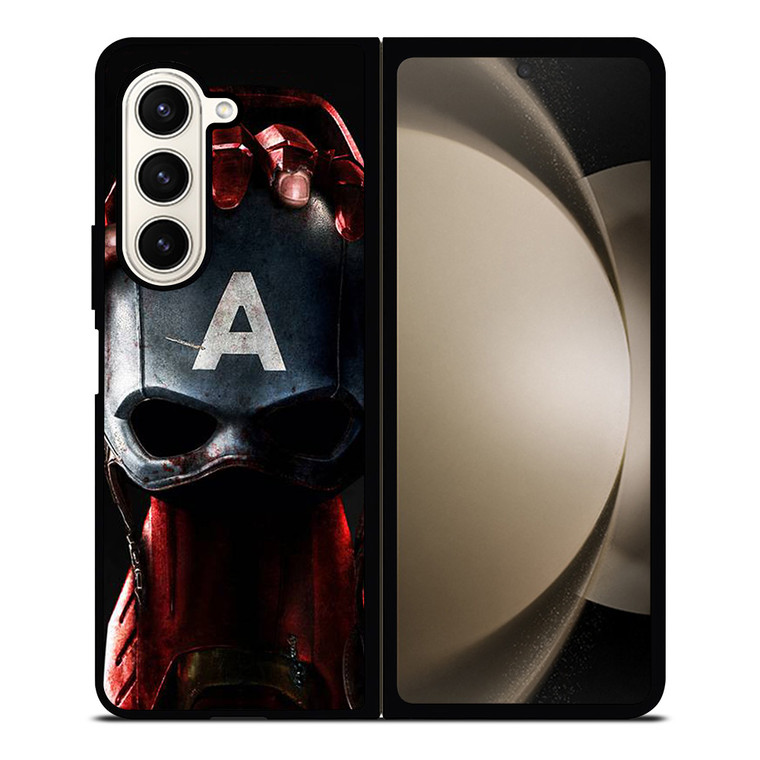 CAPTAIN AMERICA VS IRON MAN Samsung Galaxy Z Fold 5 Case Cover