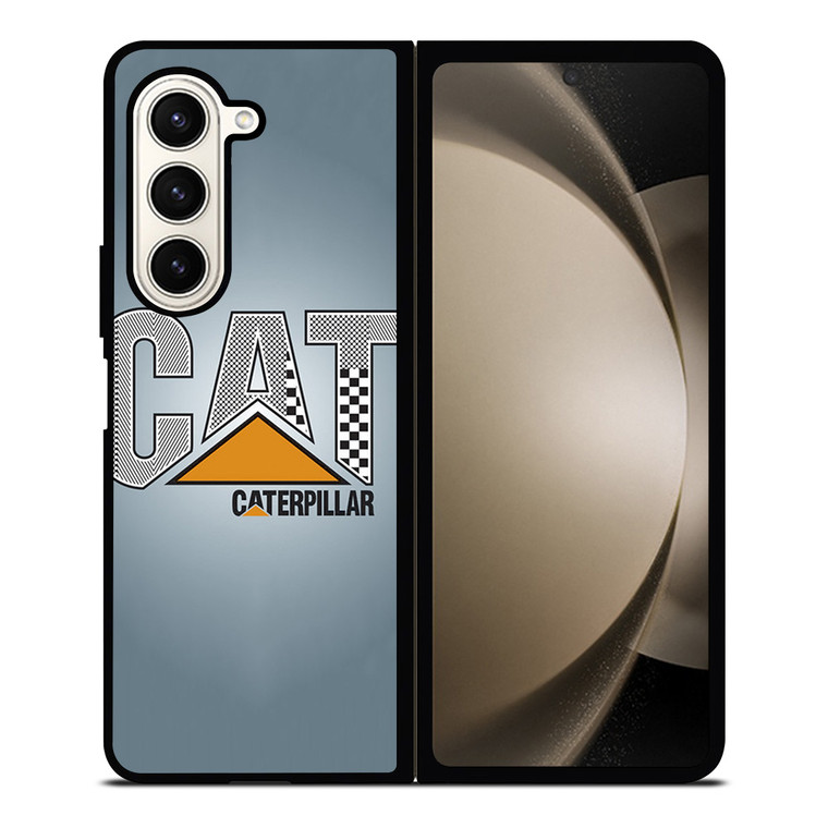 CATERPILLAR CAT LOGO TRACTOR RACING Samsung Galaxy Z Fold 5 Case Cover