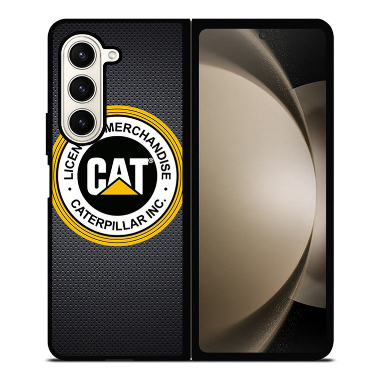 CATERPILLAR TRACTOR CAT LOGO MERCHANDISE ICON Samsung Galaxy Z Fold 5 Case Cover