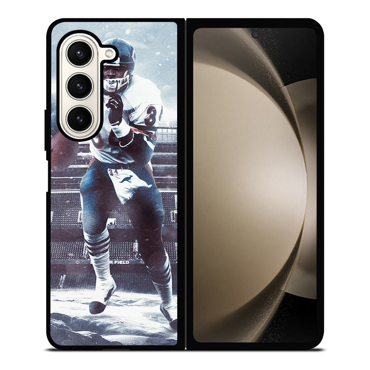 CHICAGO BEARS WALTER PAYTON NFL FOOTBALL Samsung Galaxy Z Fold 5 Case Cover