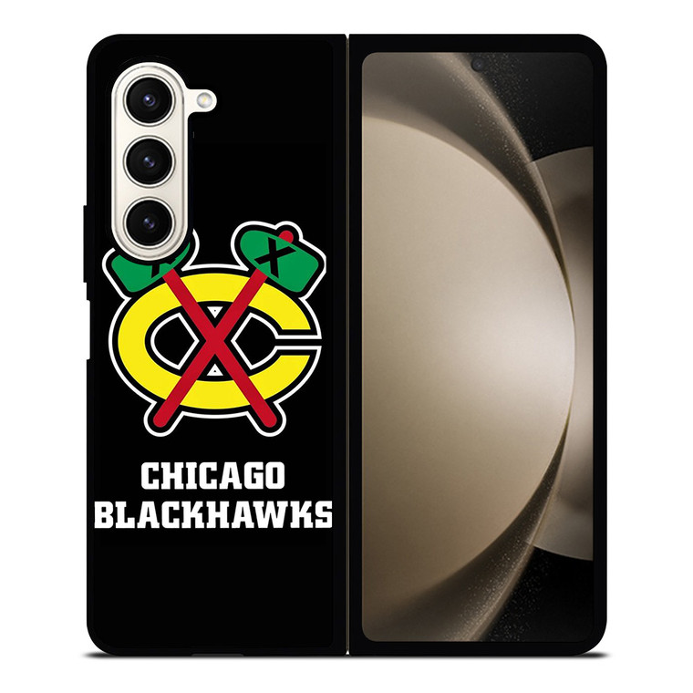 CHICAGO BLACKHAWKS SYMBOL Samsung Galaxy Z Fold 5 Case Cover CHICAGO BLACKHAWKS SYMBOL Samsung Galaxy Z Fold 5 Case Cover
