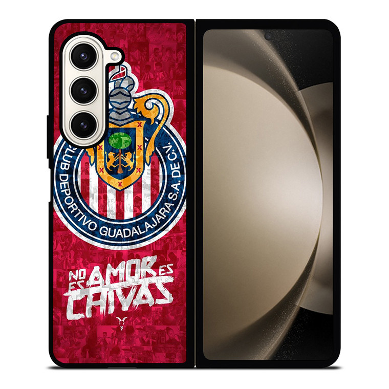 CHIVAS DE GUADALAJARA FOOTBALL CLUB LOGO Samsung Galaxy Z Fold 5 Case Cover