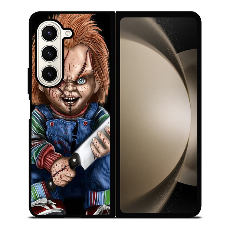CHUCKY WITH KNIFE Samsung Galaxy Z Fold 5 Case Cover