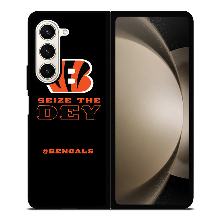 CINCINNATI BENGALS LOGO Samsung Galaxy Z Fold 5 Case Cover