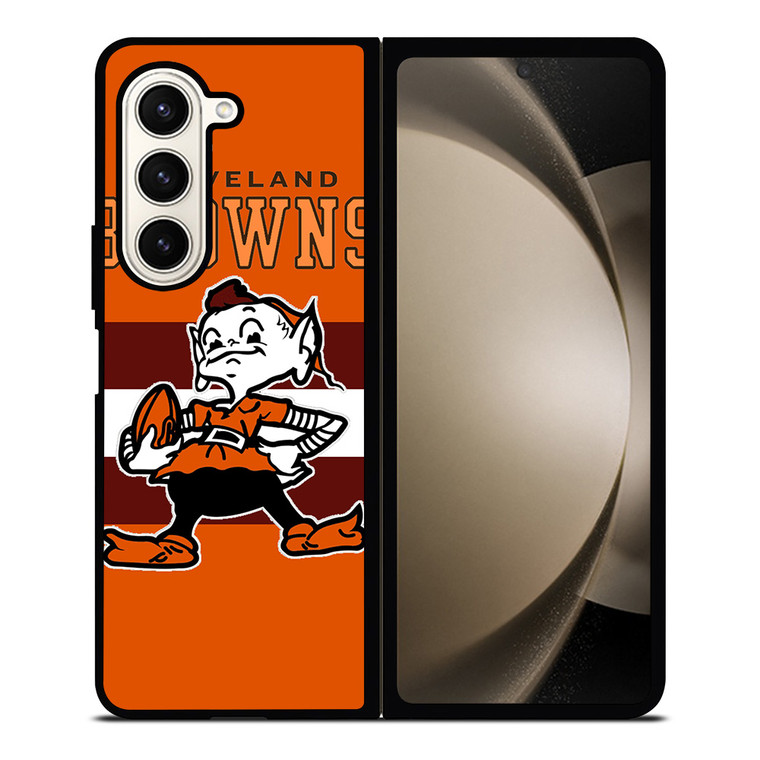 CLEVELAND BROWNS NFL Samsung Galaxy Z Fold 5 Case Cover