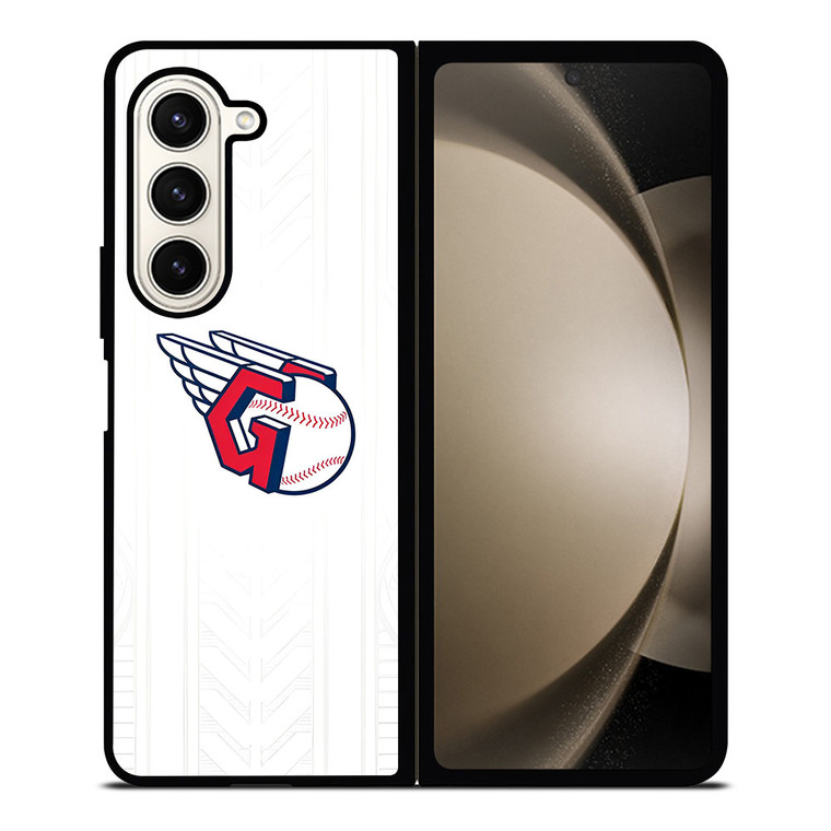 CLEVELAND GUARDIANS ICON BASEBALL TEAM LOGO Samsung Galaxy Z Fold 5 Case Cover