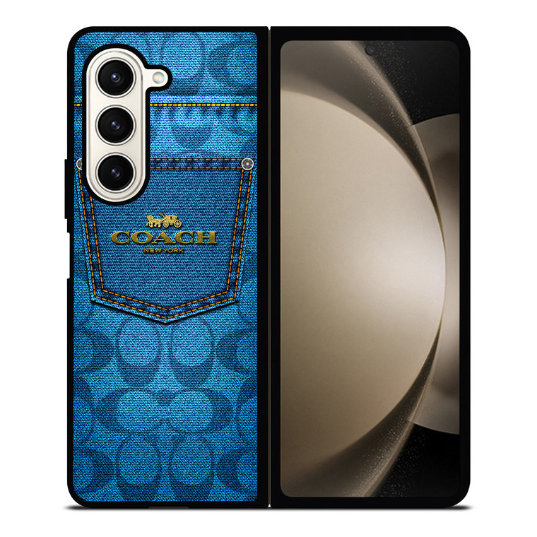COACH JEANS Samsung Galaxy Z Fold 5 Case Cover