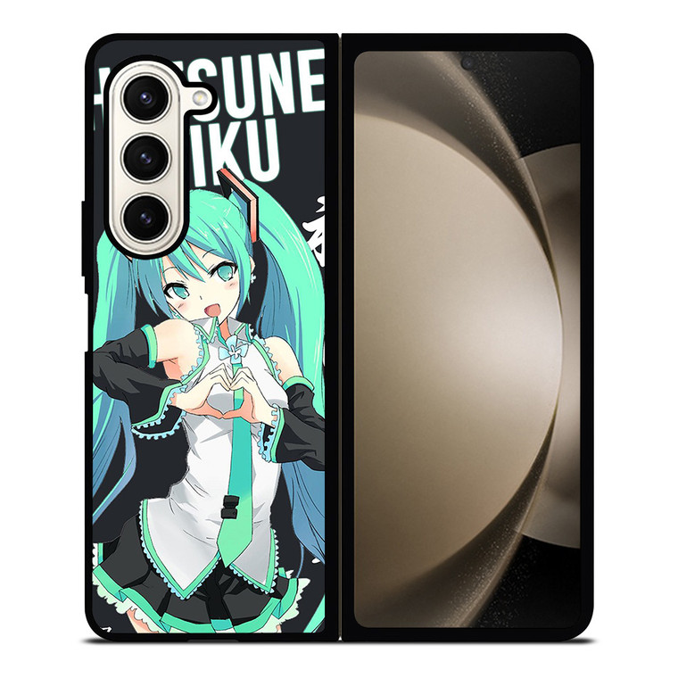 CUTE HATSUNE MIKU Samsung Galaxy Z Fold 5 Case Cover