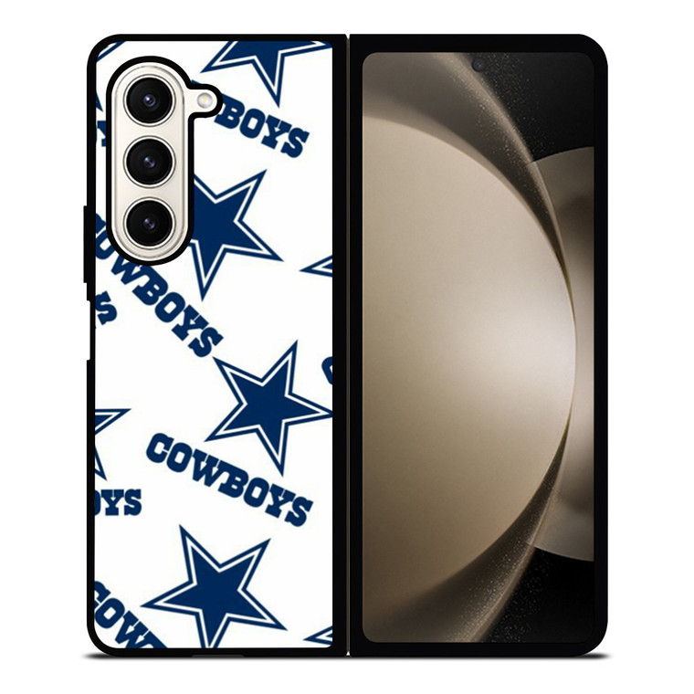 DALLAS COWBOYS LOGO PATTERN Samsung Galaxy Z Fold 5 Case Cover