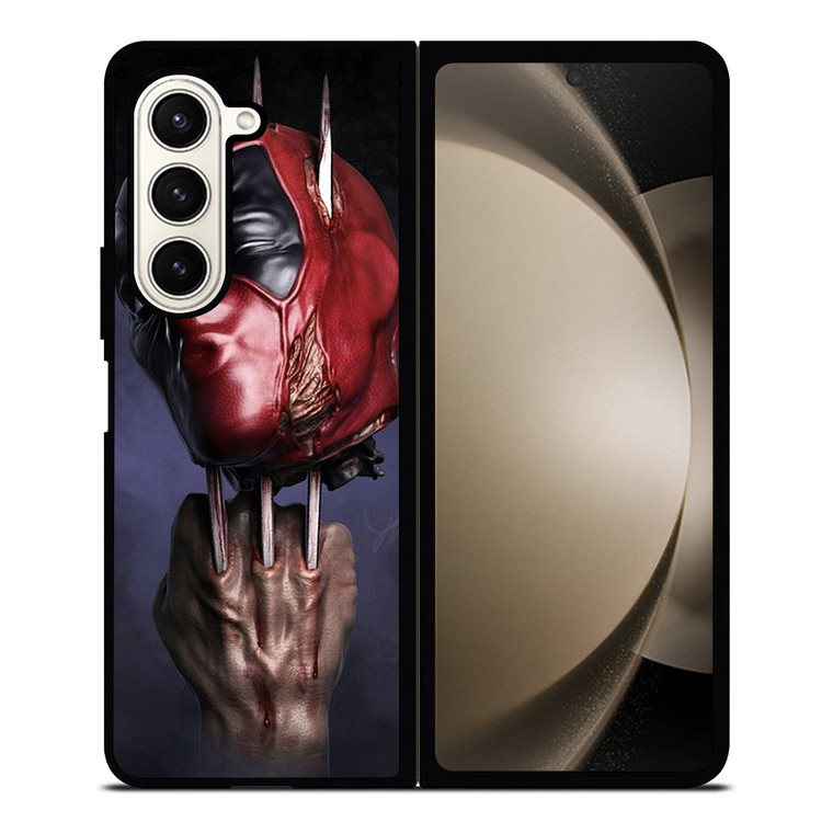 DEADPOOL VS LOGAN WOLVERINE Samsung Galaxy Z Fold 5 Case Cover