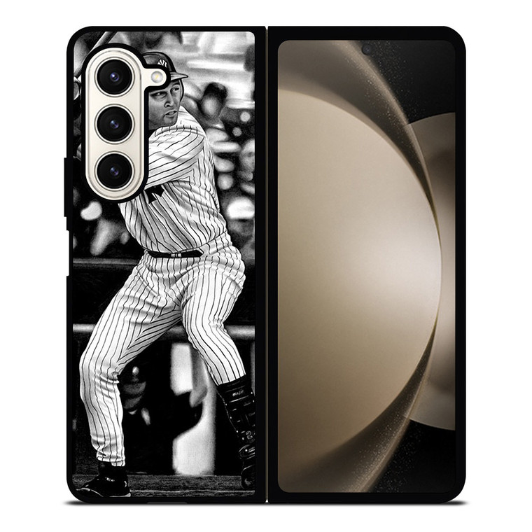 DEREK JETER NEW YORK YANKEES BASEBALL 2 Samsung Galaxy Z Fold 5 Case Cover