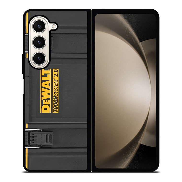 DEWALT TOOL BOX LOGO ICON TOUGH SYSTEM Samsung Galaxy Z Fold 5 Case Cover DEWALT TOOL BOX LOGO ICON TOUGH SYSTEM Samsung Galaxy Z Fold 5 Case Cover
