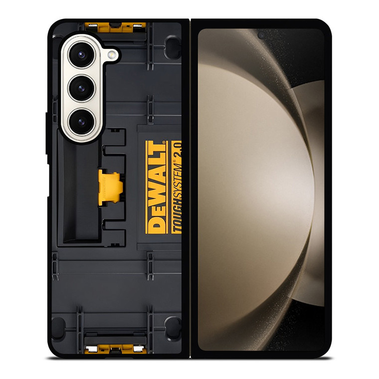DEWALT TOOL BOX TOUGH SYSTEM LOGO ICON Samsung Galaxy Z Fold 5 Case Cover DEWALT TOOL BOX TOUGH SYSTEM LOGO ICON Samsung Galaxy Z Fold 5 Case Cover