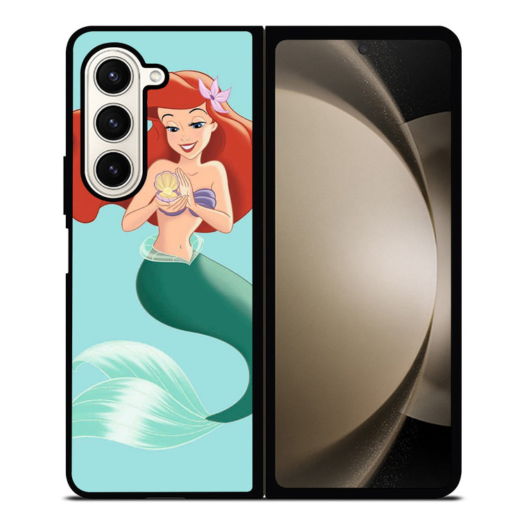 DISNEY ARIEL THE LITTLE MERMAID CLASSIC CARTOON Samsung Galaxy Z Fold 5 Case Cover