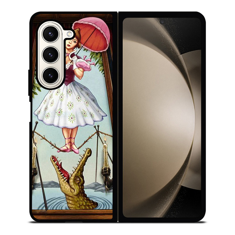 DISNEY HAUNTED MANSION TIGHTROPE GIRL Samsung Galaxy Z Fold 5 Case Cover