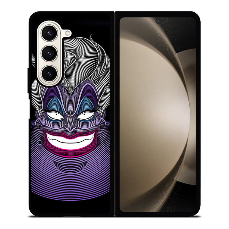 DISNEY VILLAINS URSULA FACE Samsung Galaxy Z Fold 5 Case Cover DISNEY VILLAINS URSULA FACE Samsung Galaxy Z Fold 5 Case Cover