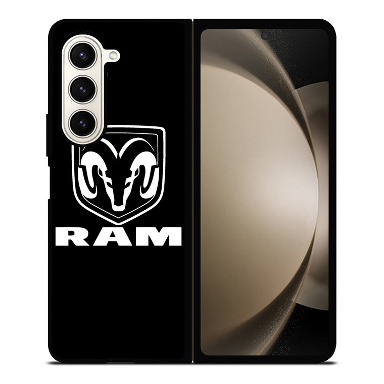 DODGE RAM SIMPLE LOGO Samsung Galaxy Z Fold 5 Case Cover