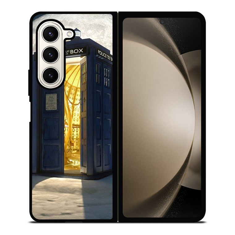 DR WHO TARDIS BOX Samsung Galaxy Z Fold 5 Case Cover