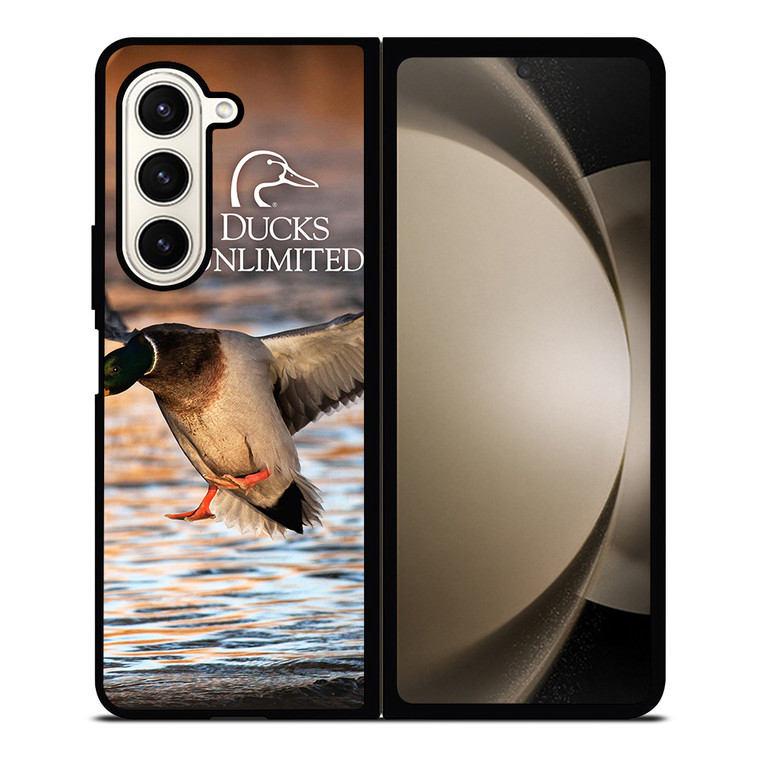 DUCKS UNLIMITED WETLANDS WATERFOWL Samsung Galaxy Z Fold 5 Case Cover