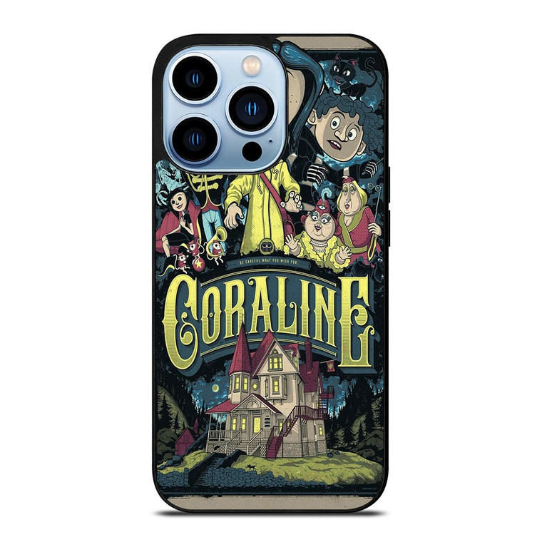 CORALINE CARTOON iPhone 13 Pro Max Case Cover